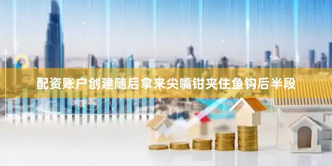 配资账户创建随后拿来尖嘴钳夹住鱼钩后半段