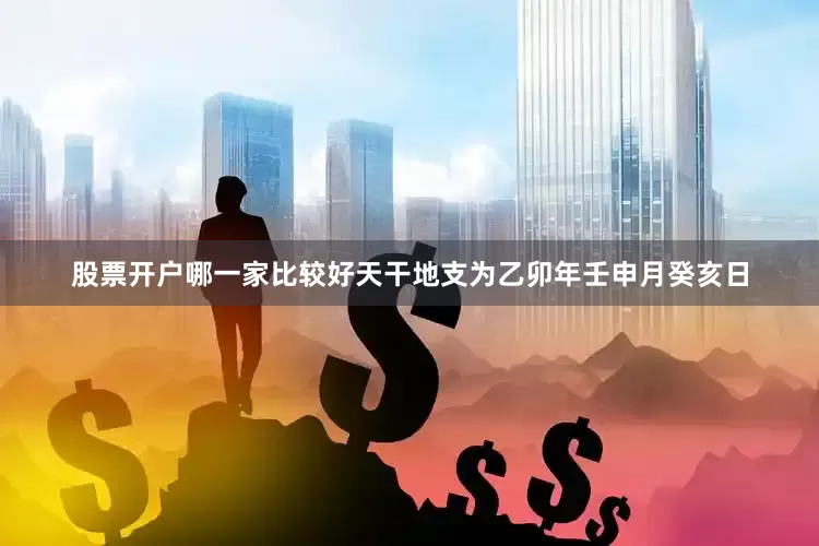股票开户哪一家比较好天干地支为乙卯年壬申月癸亥日